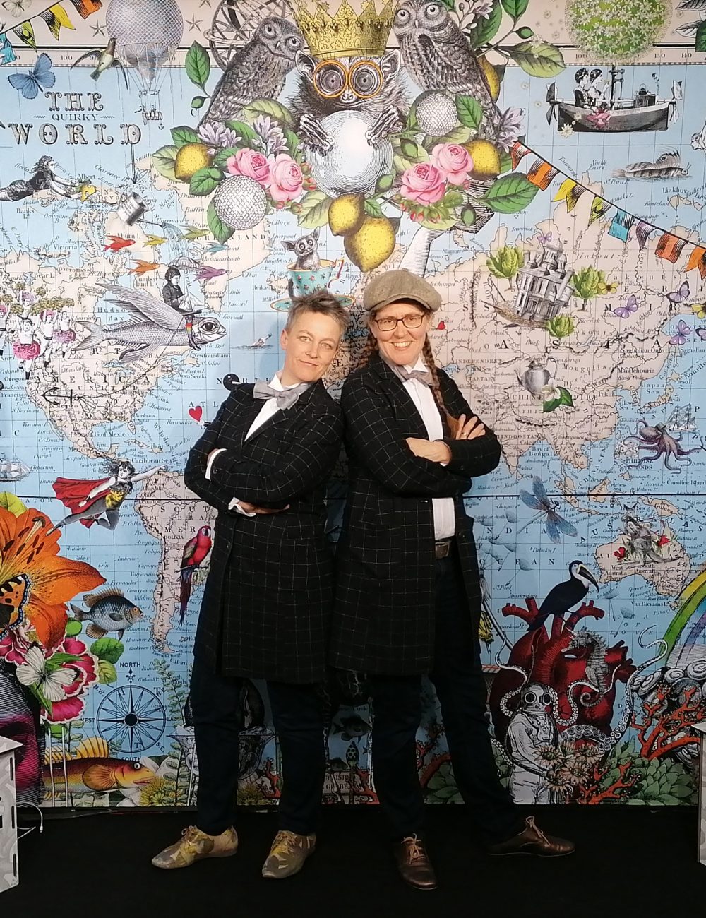 Ute Baurecker und Ulla Klopf - Puzzle quirkyworld©PABUKU