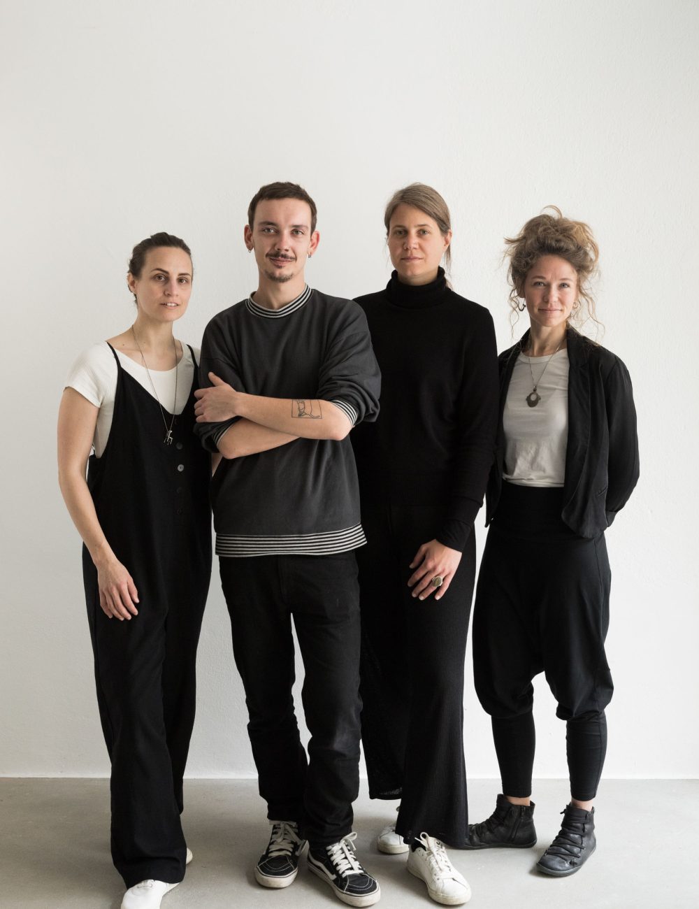 Katharina Sieghartsleitner, Michael Zahnschirm, Theresa Lipp und Miriam Raneburger©the smallest gallery